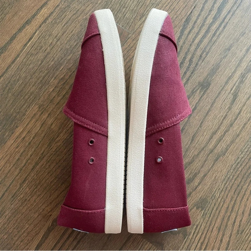 TOMS Black Cherry Coated Canvas Avalon 10010811 - Picture 6 of 10